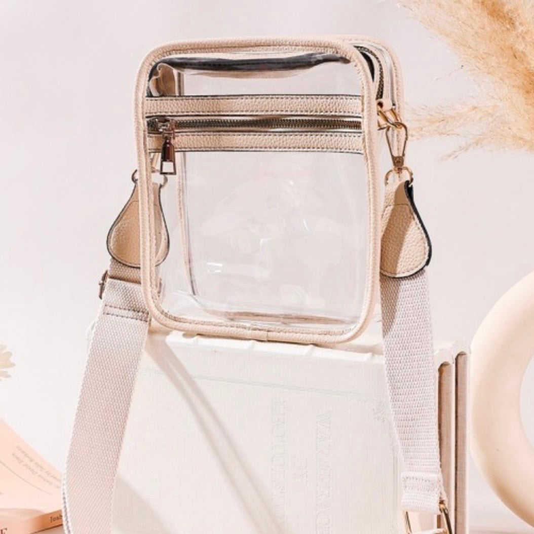Clear Stadium Messenger Bag