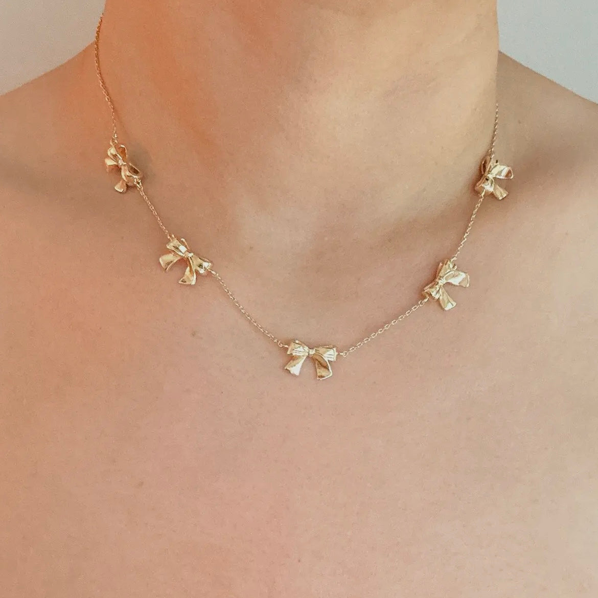 Bow Festival Necklace