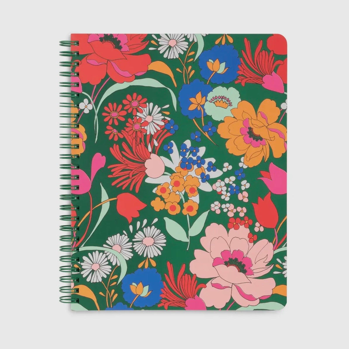 Rough Draft Mini Notebook Emerald Super Bloom