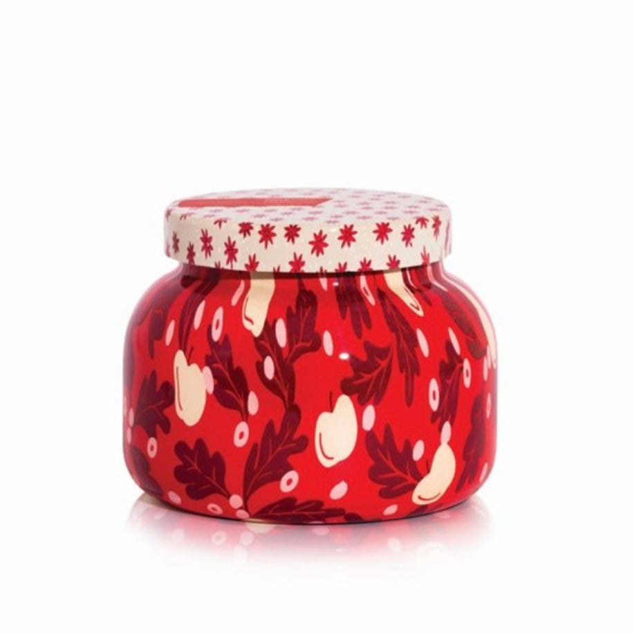 Apple Cider Social Holiday Pattern Play Signature Jar Candle