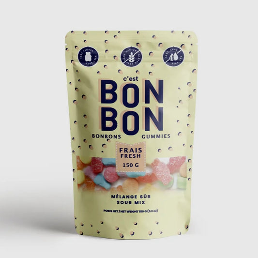 Bon Bon Sour Mix Gummy Candies
