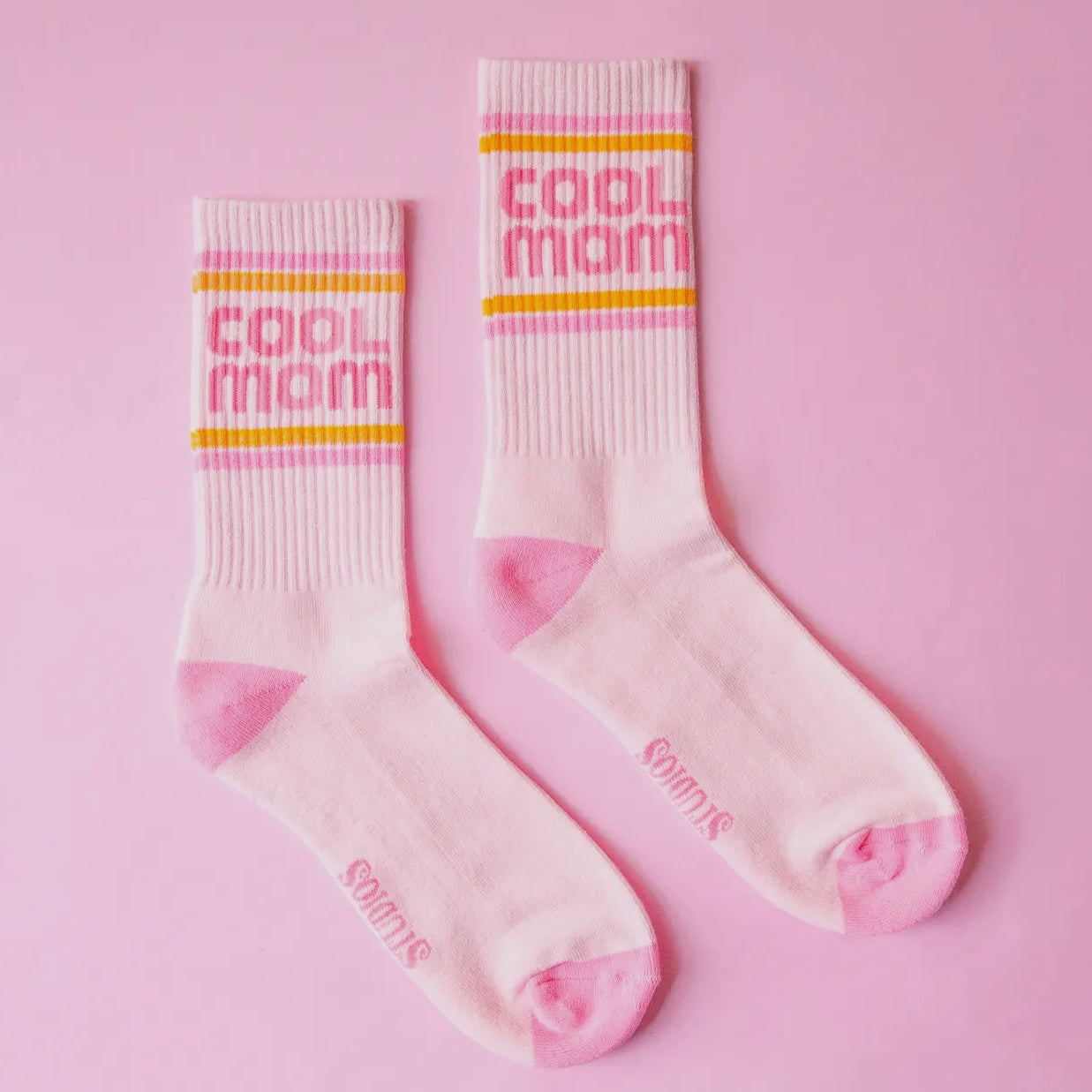 Ribbed Crew Socks