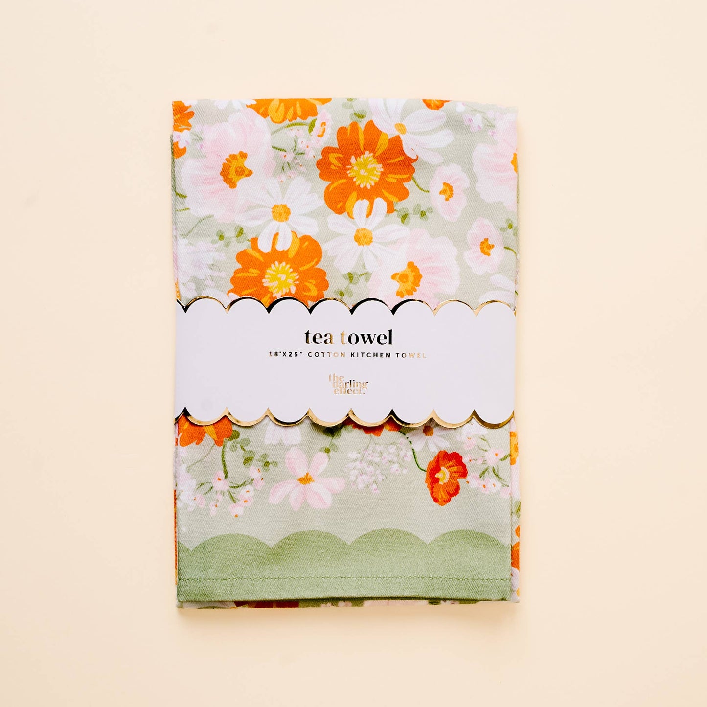 Tea Towel-Bouquet Beauty Sage