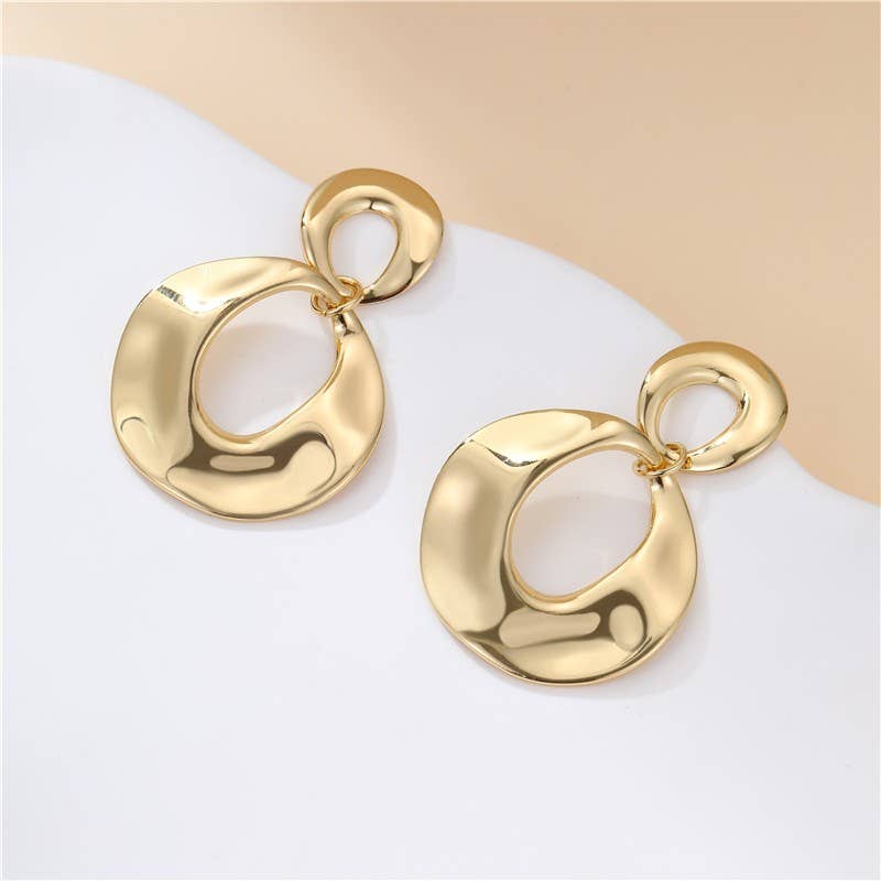 18K Stainless Steel Drop Earrings