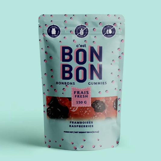 Bon Bon Raspberries Gummy Candies