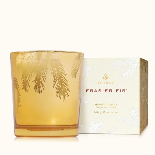 Frasier Fir Gold Poured Candle