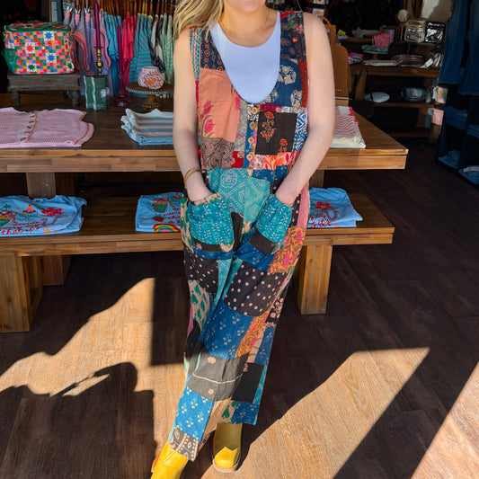 POL Patchwork Pocket Overall