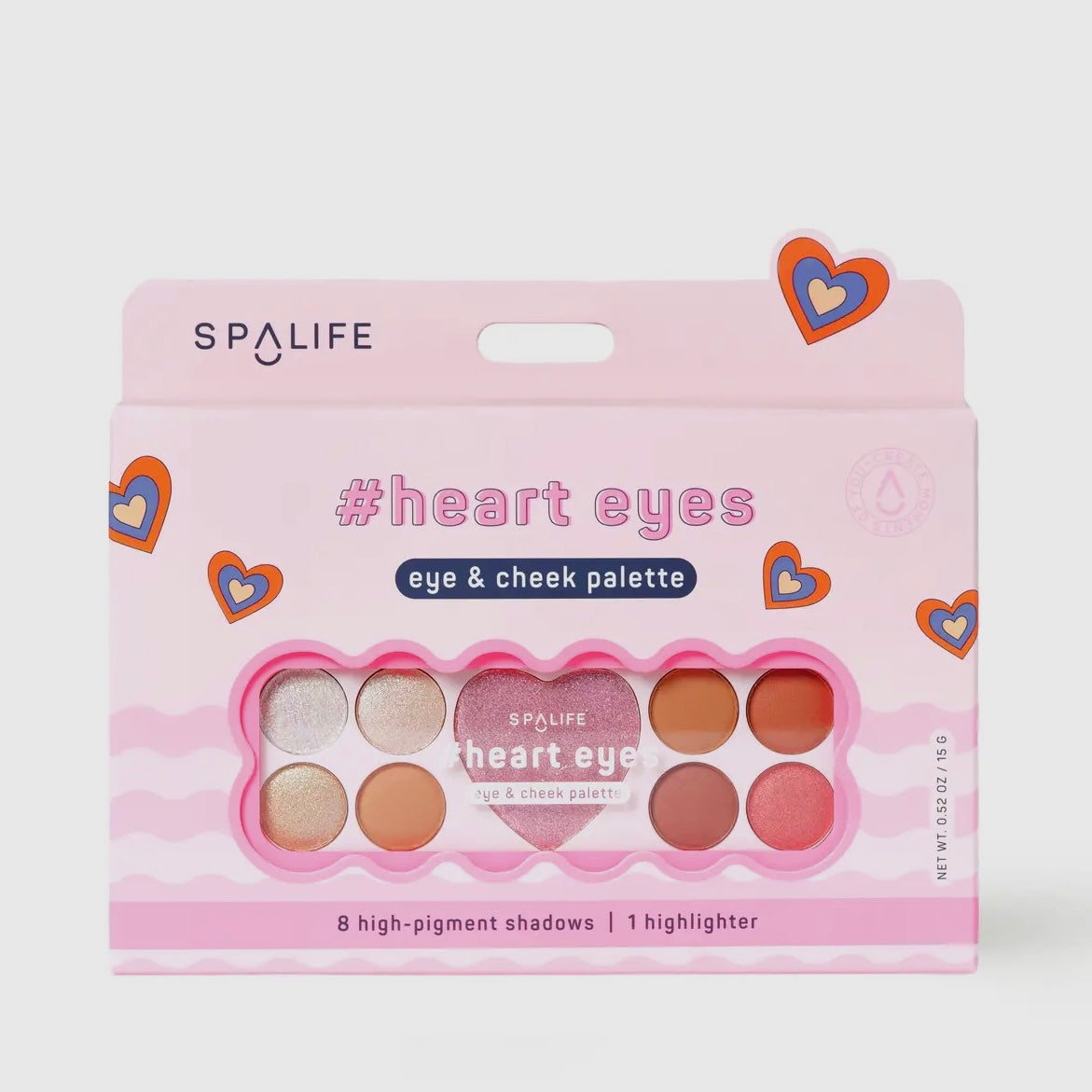 Heart Eyes Valentine's Day Eye & Check Palette | 9 Shades – Uprooted by ...