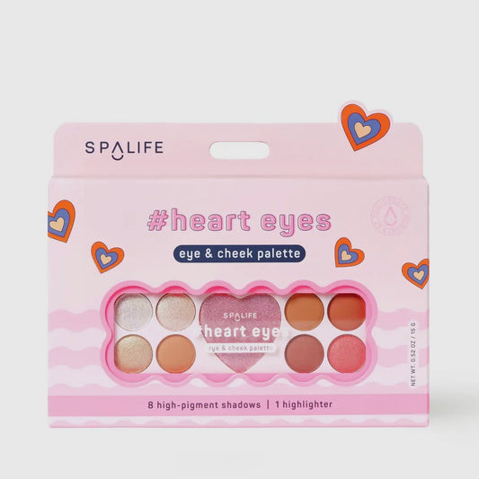 Heart Eyes Valentine's Day Eye & Check Palette | 9 Shades