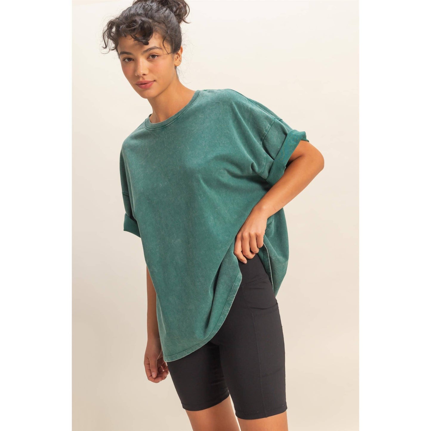Oversized Mineral Wash T-Shirt