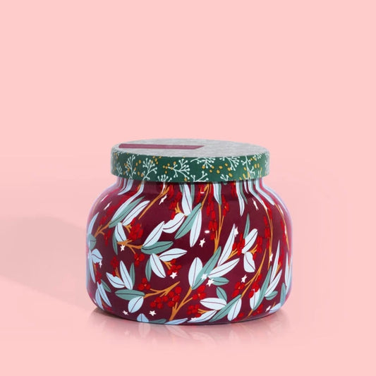 Tinsel & Spice Holiday Pattern Play Signature Jar Candle