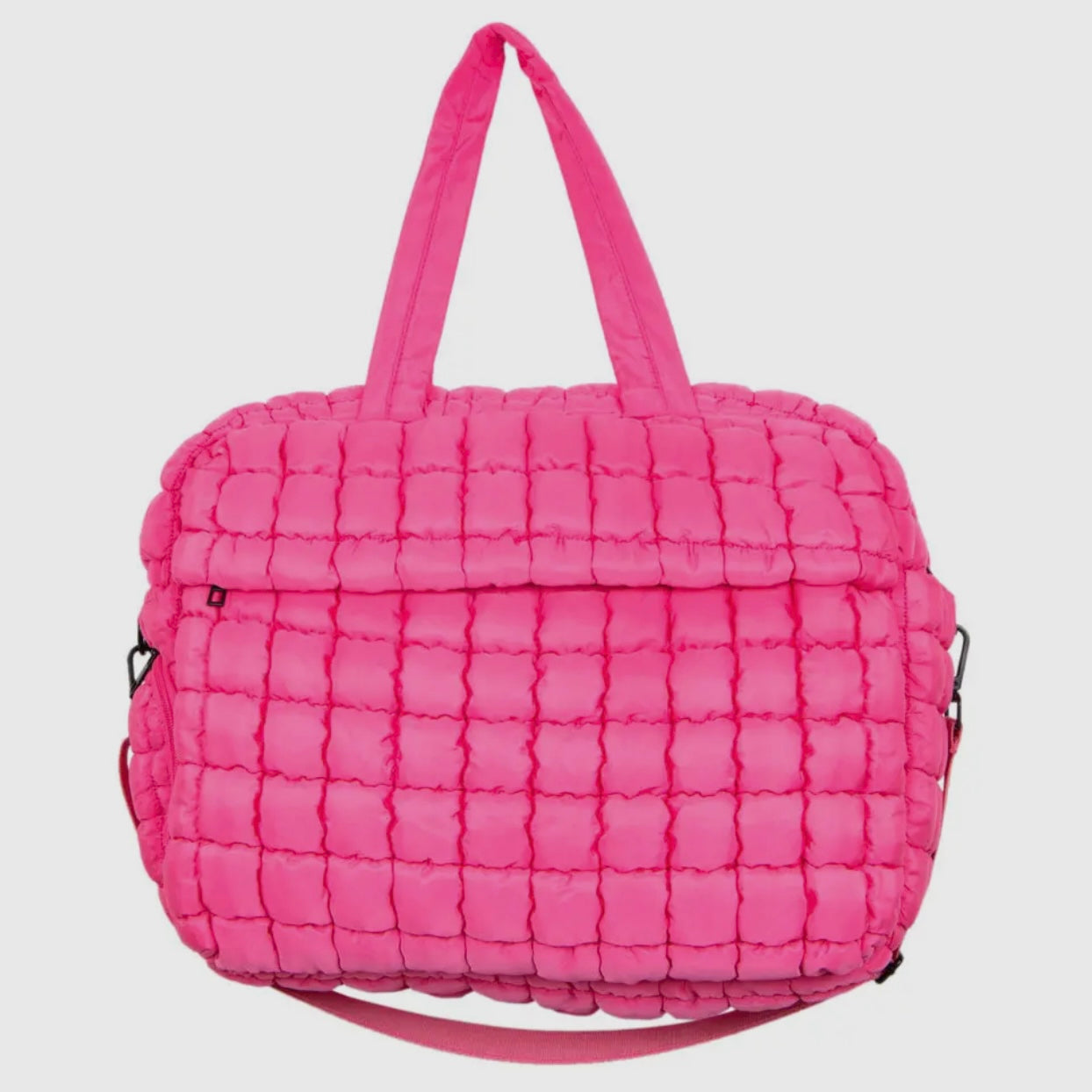 Quilted Duffel Weekender Bag