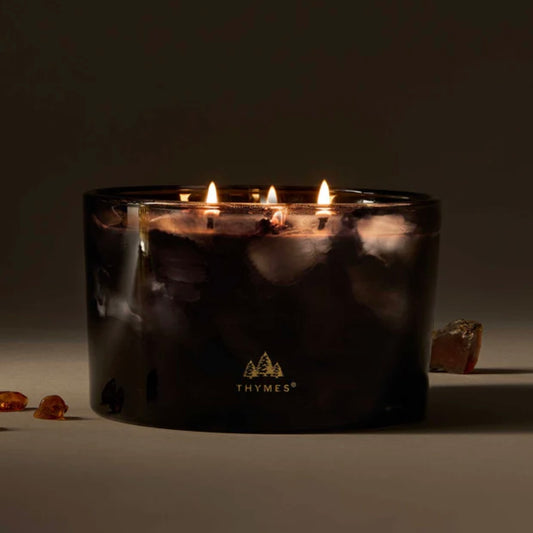 Noir Woods Large Poured Candle, 3-Wick