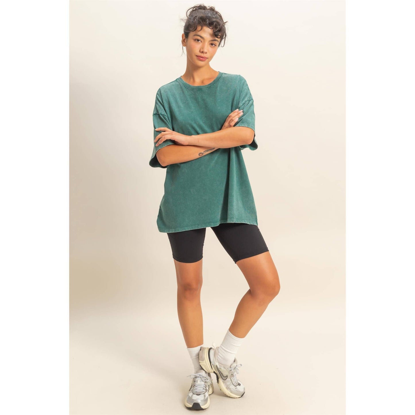 Oversized Mineral Wash T-Shirt
