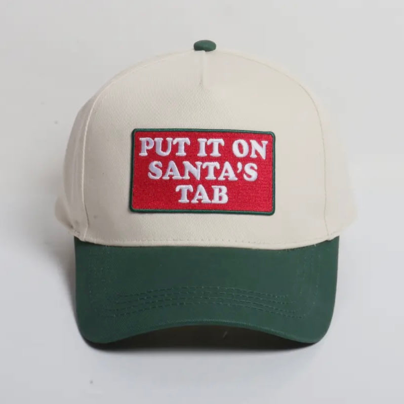 Put It On Santa's Tab Two Tone Snap Back