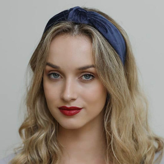 Velvet Turban Twist Knot Headband