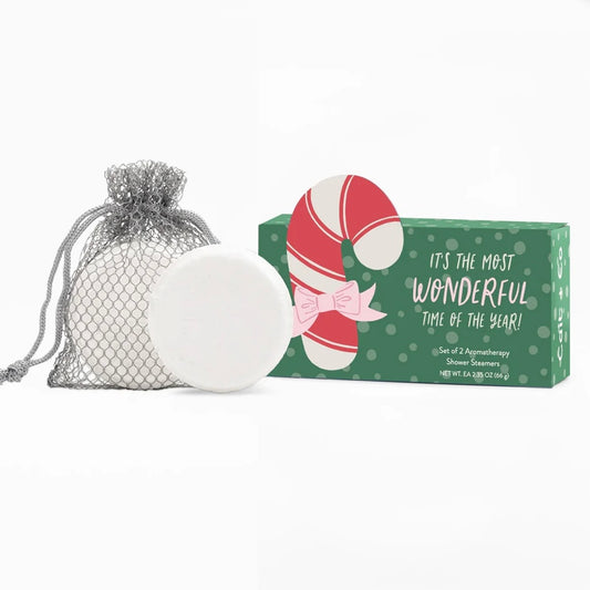 Candy Cane Shower Steamer Gift Set