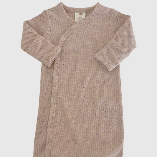 Tan Speckle Gown