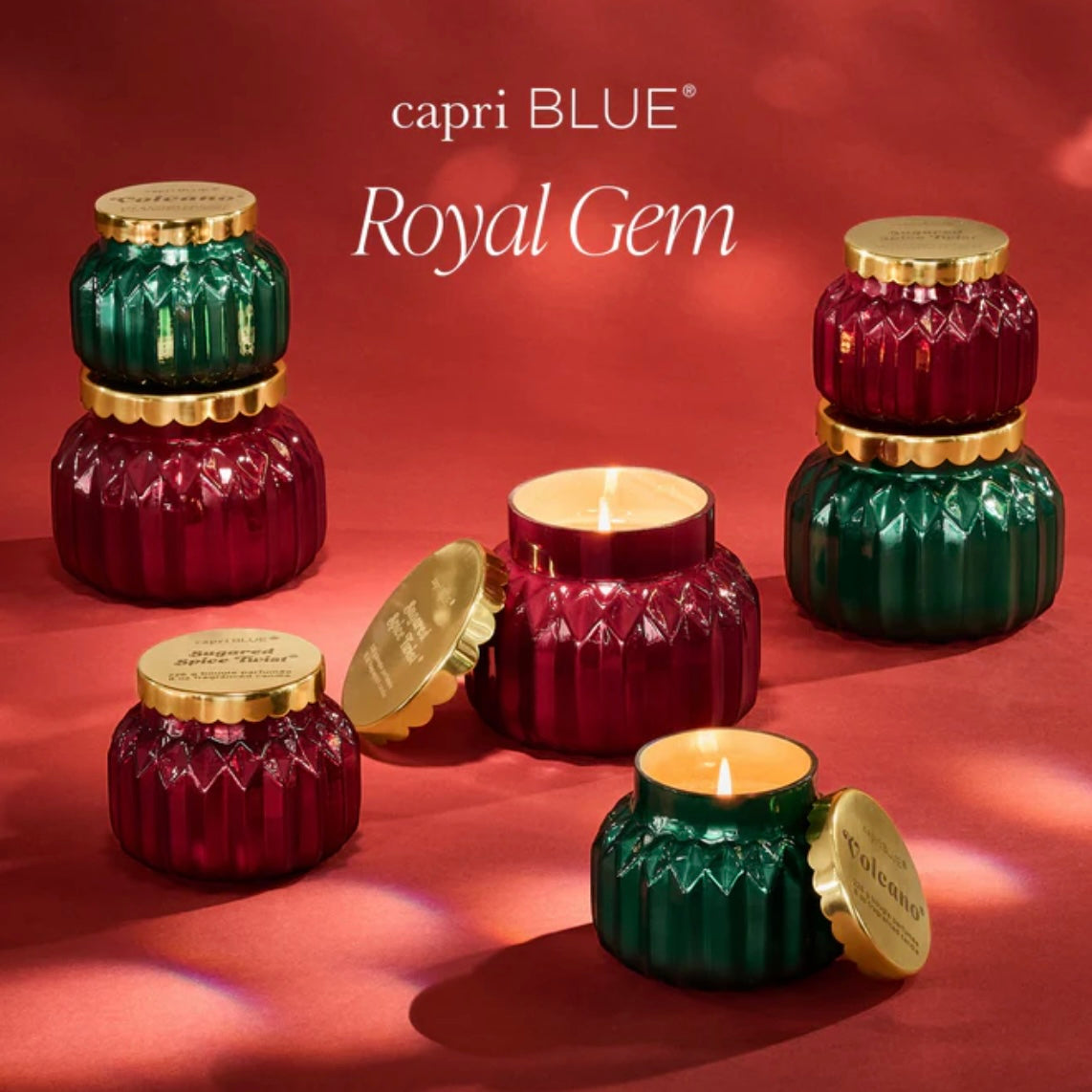 Sugared Spice Twist Royal Gem Petite Signature Jar Candle