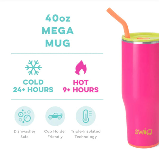 Swig Tutti Frutti Mega Mug 40 oz
