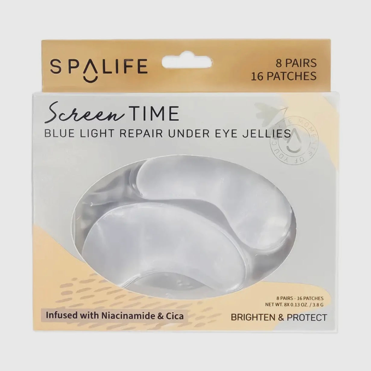 Screen Time Blue Light Repair Under Eye Masks 8 Pack