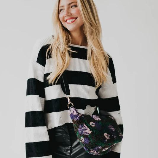 Shirley Sherpa Crossbody Bag