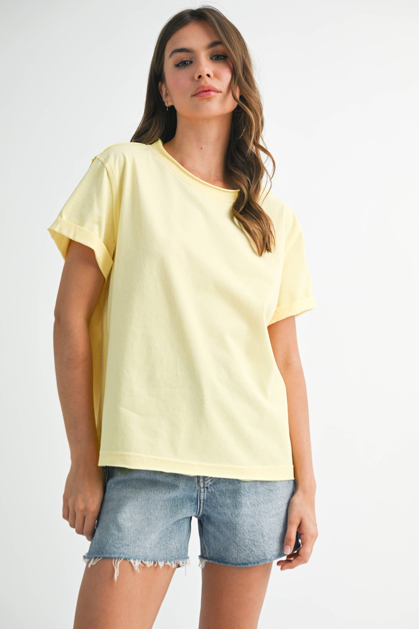 Lemon Baby Tee Short Sleeve Top