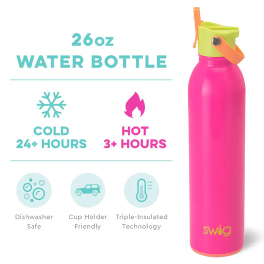 Swig Tutti Frutti Flip + Sip Bottle 26 oz