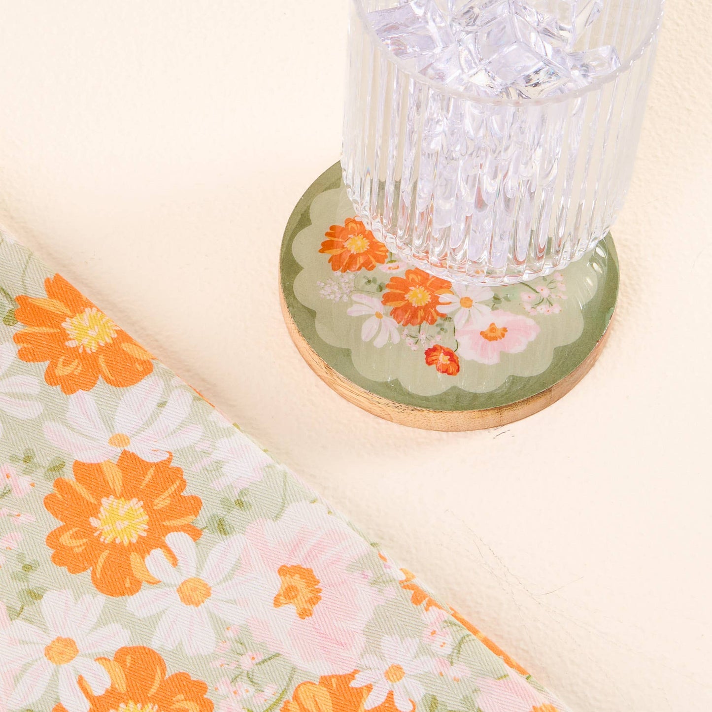 Tea Towel-Bouquet Beauty Sage