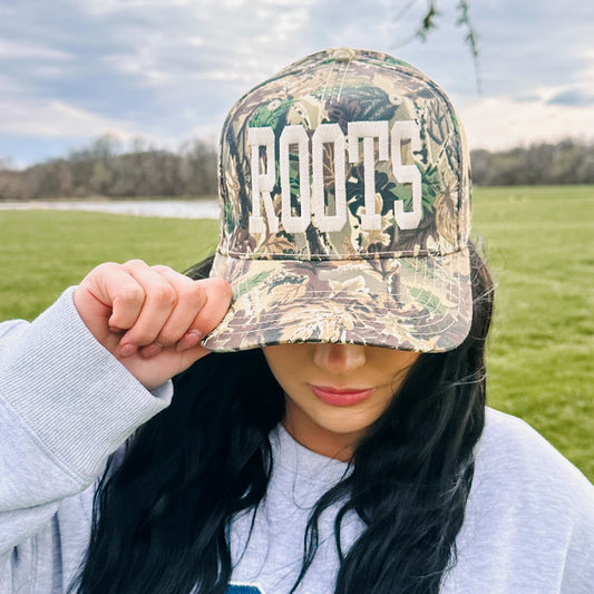 Roots Camo Trucker Hat