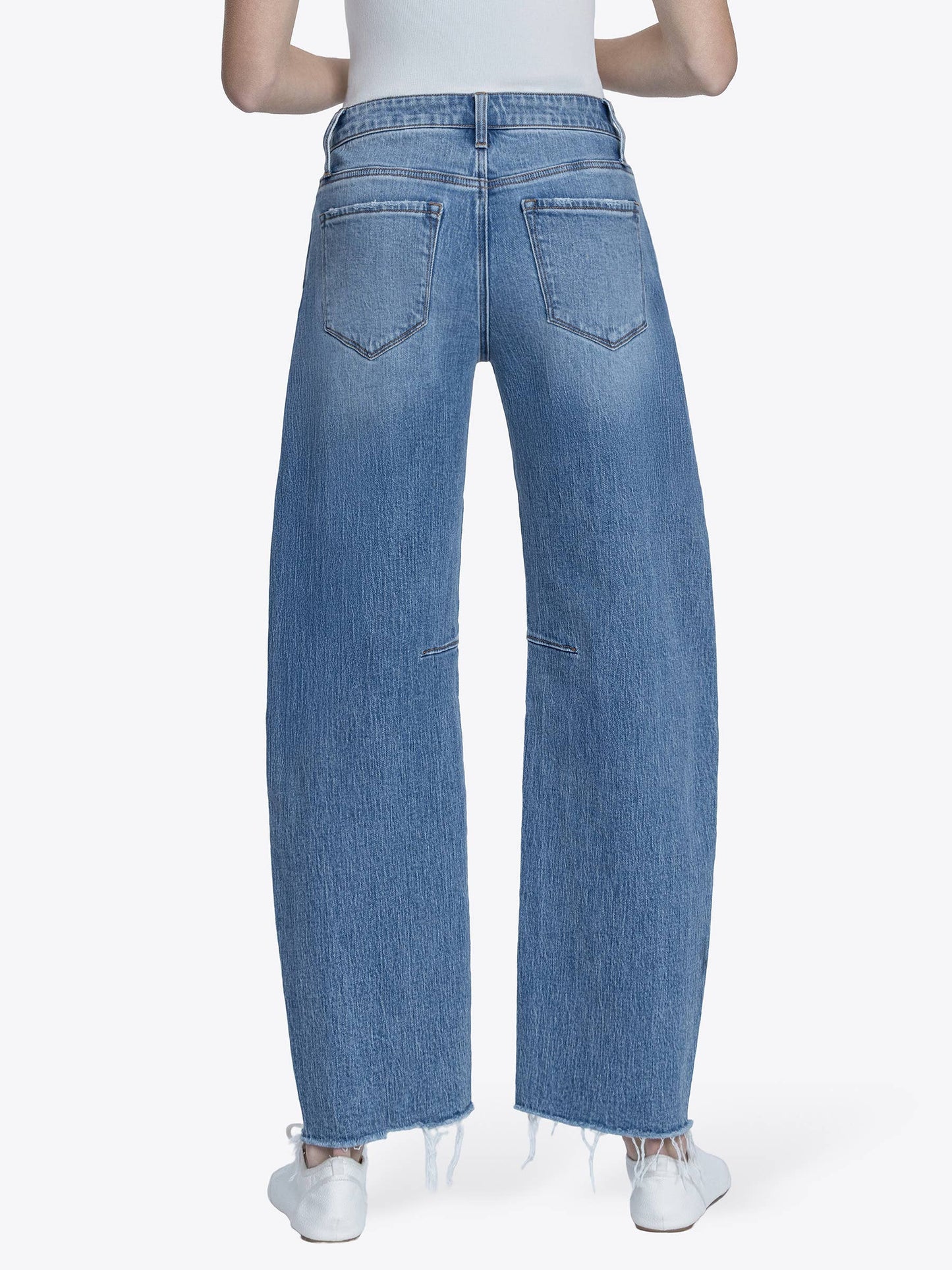 Vervet by Flying Monkey High Rise Barrel Jean
