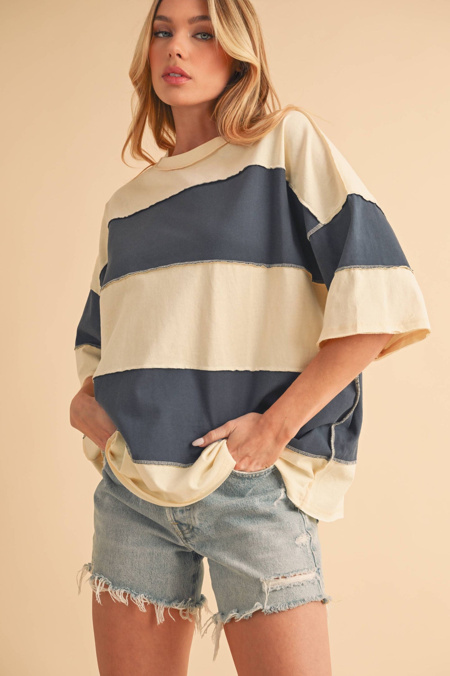 Color Block Top