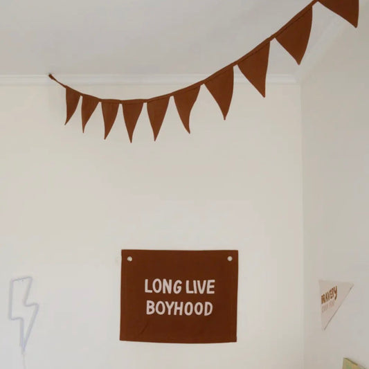 Triangle Canvas Bunting