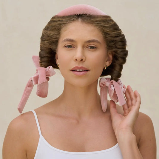 Kitsch Terracotta Velvet Heatless Curling Set