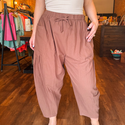 Mocha Harem Pant