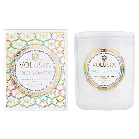 Voluspa Wildflowers Classic Boxed Candle