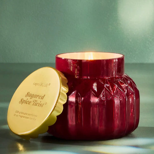 Sugared Spice Twist Royal Gem Signature Jar Candle