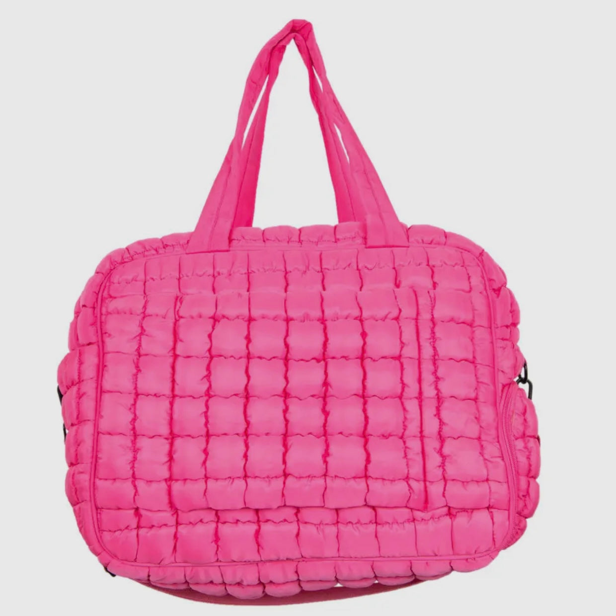 Quilted Duffel Weekender Bag