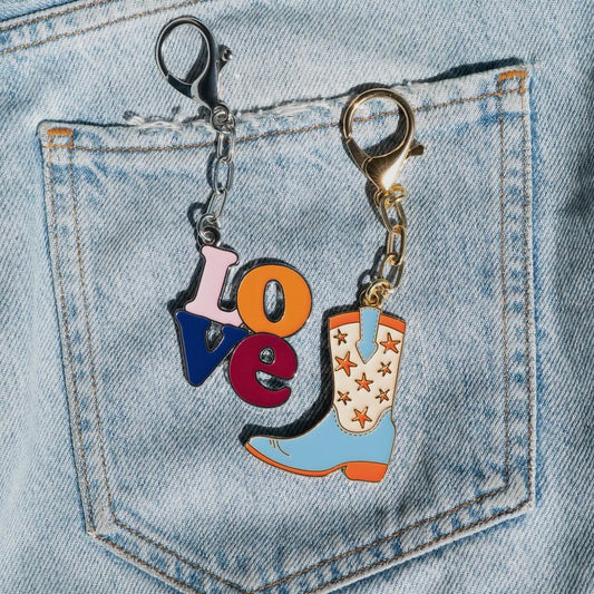 Enamel Bag Charm