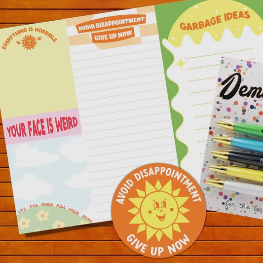 Demotivational Gift Set