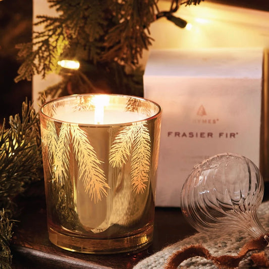 Frasier Fir Gold Poured Candle