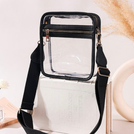 Clear Stadium Messenger Bag