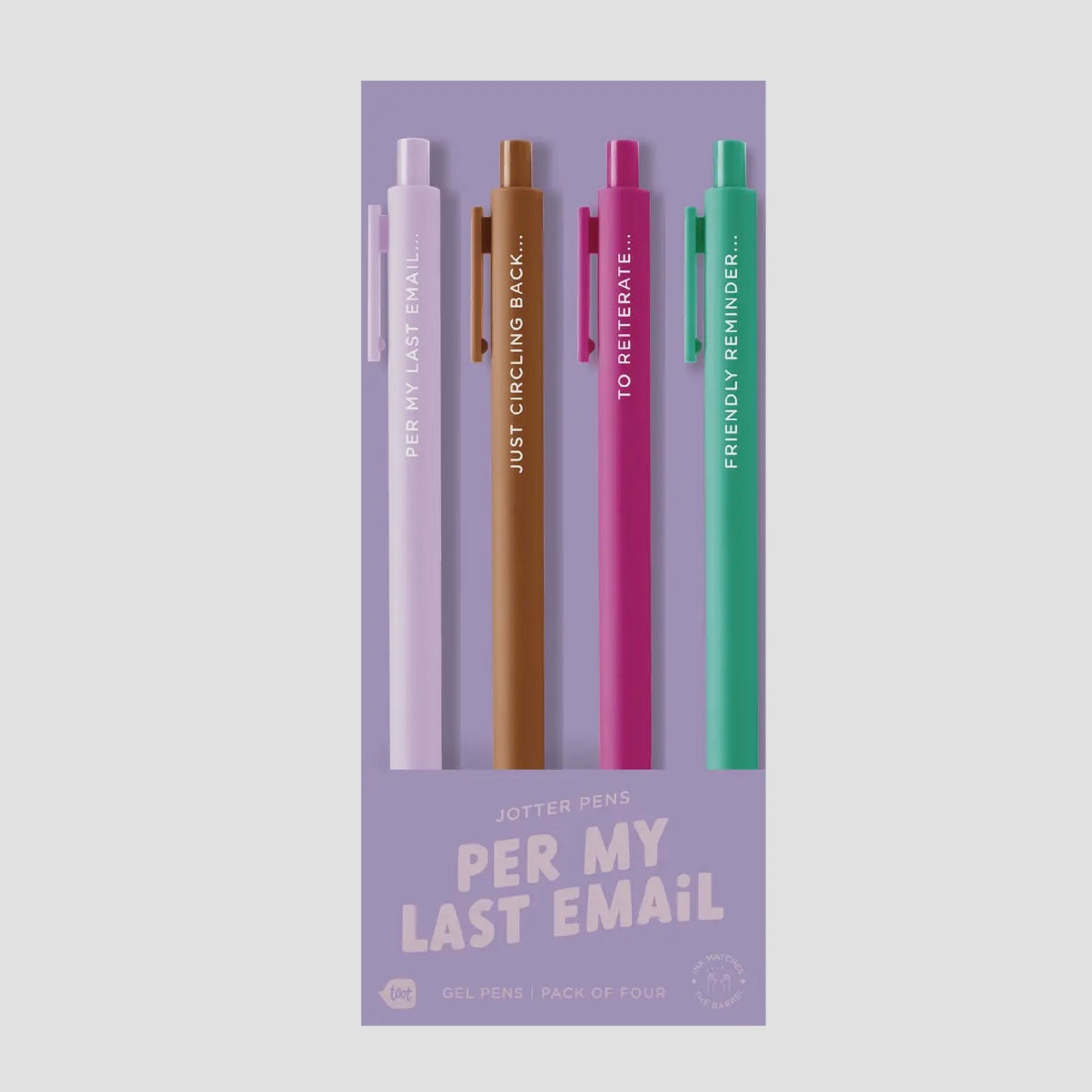 Jotter 4 Pack Pen Set
