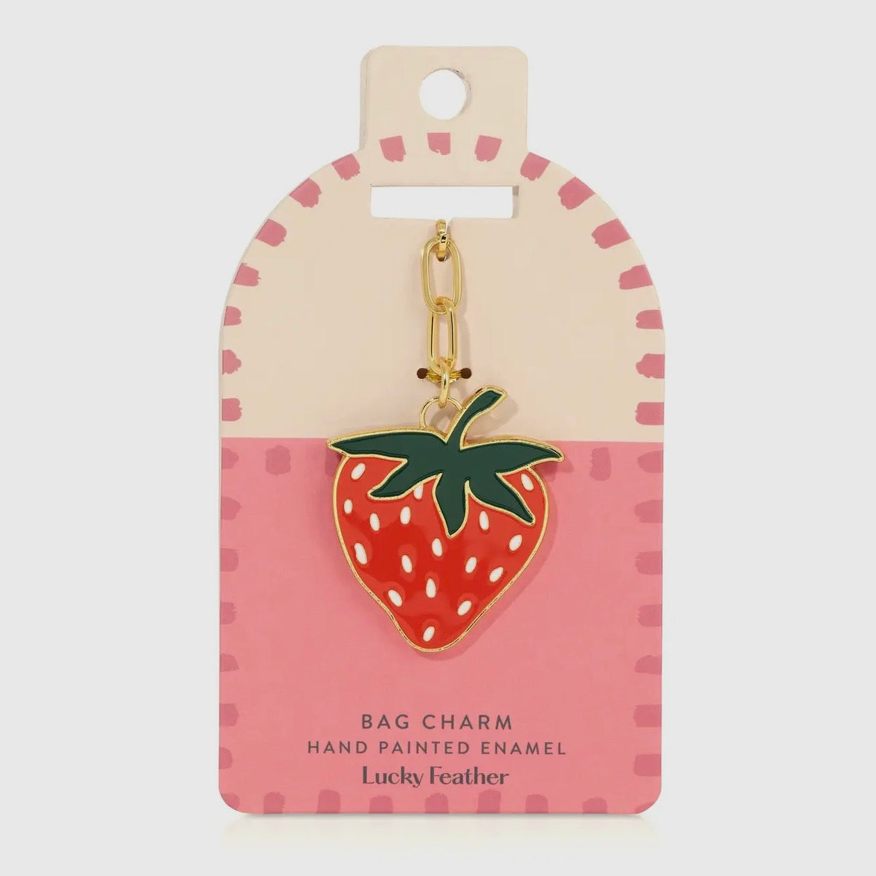 Enamel Bag Charm