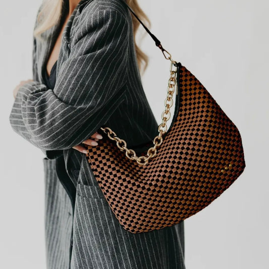 Sienna Slouchy Woven Shoulder Bag