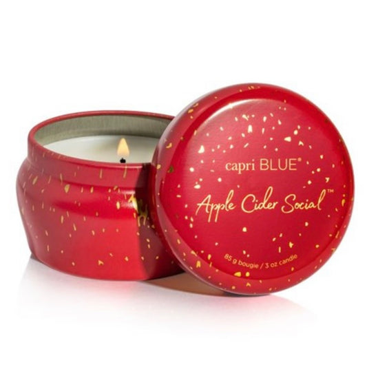 Apple Cider Social Mini Tin Candle