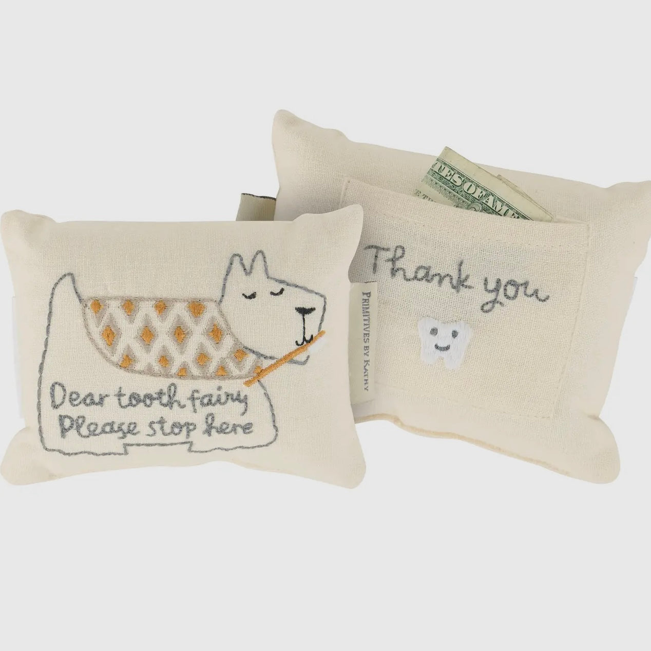 Puppy Tooth Fairy Pillow