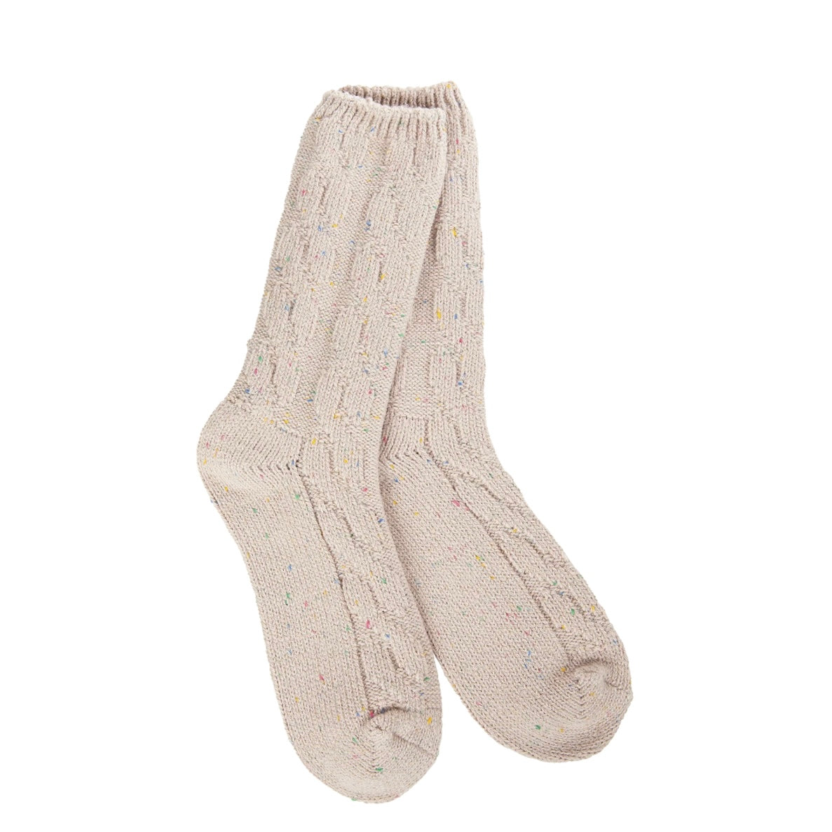 World's Softest Socks Weekend Ragg Cable Crew