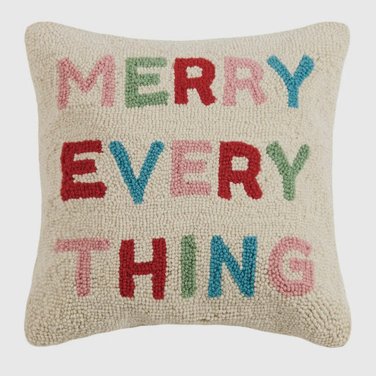 Merry Everything Hook Pillow