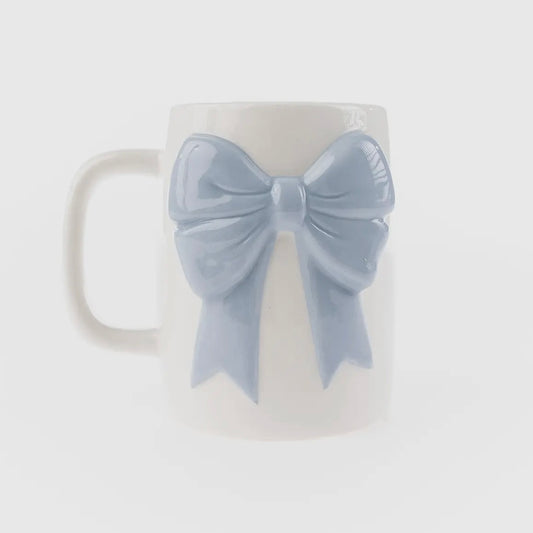 Ceramic Bow Coffee Mug